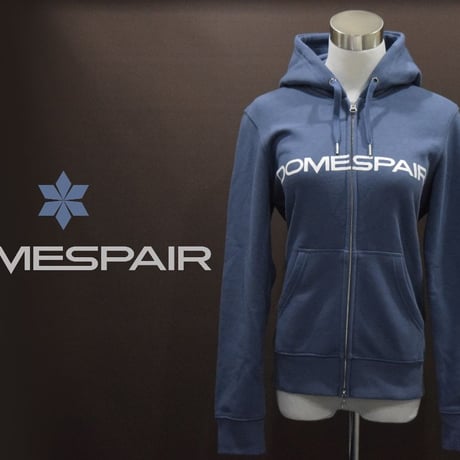 DOMESPAIR//Tight silhouette W-ZIP【NAVY】