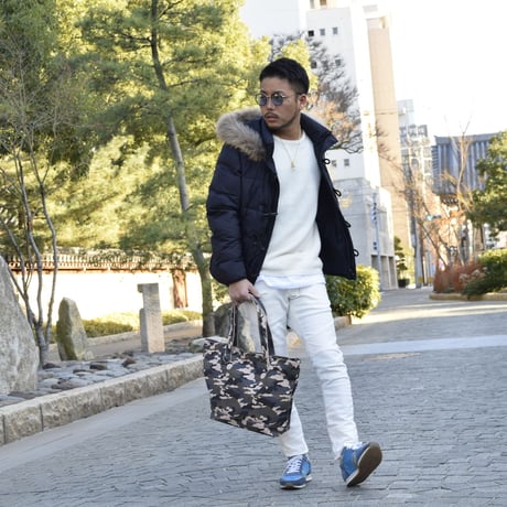 DOMESPAIR//stretch Biker pants【White】