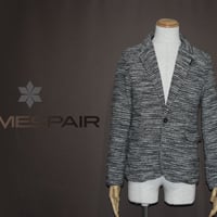 DOMESPAIR//Slabknit Jacket 【BLACK】