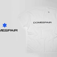 DOMESPAIR//VネックTシャツ White