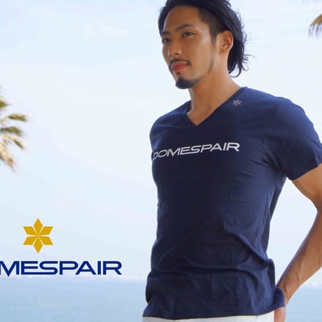 DOMESPAIR//VネックTシャツ　Navy