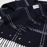 DOMESPAIR//Plaid Muffler【Navy】