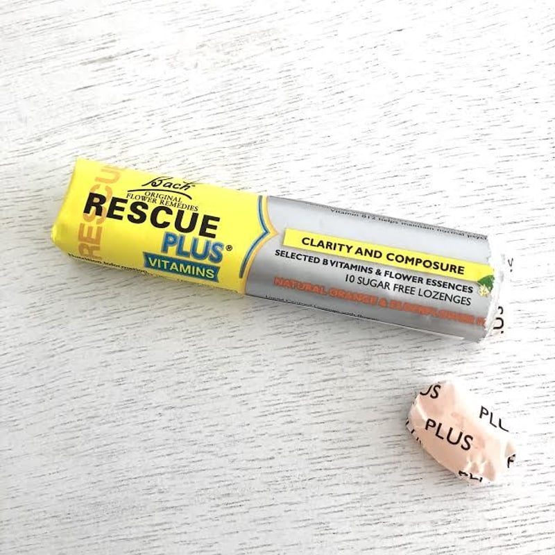 バッチフラワー -レスキュー プラス ロゼンジ・オレンジ - 2個セット