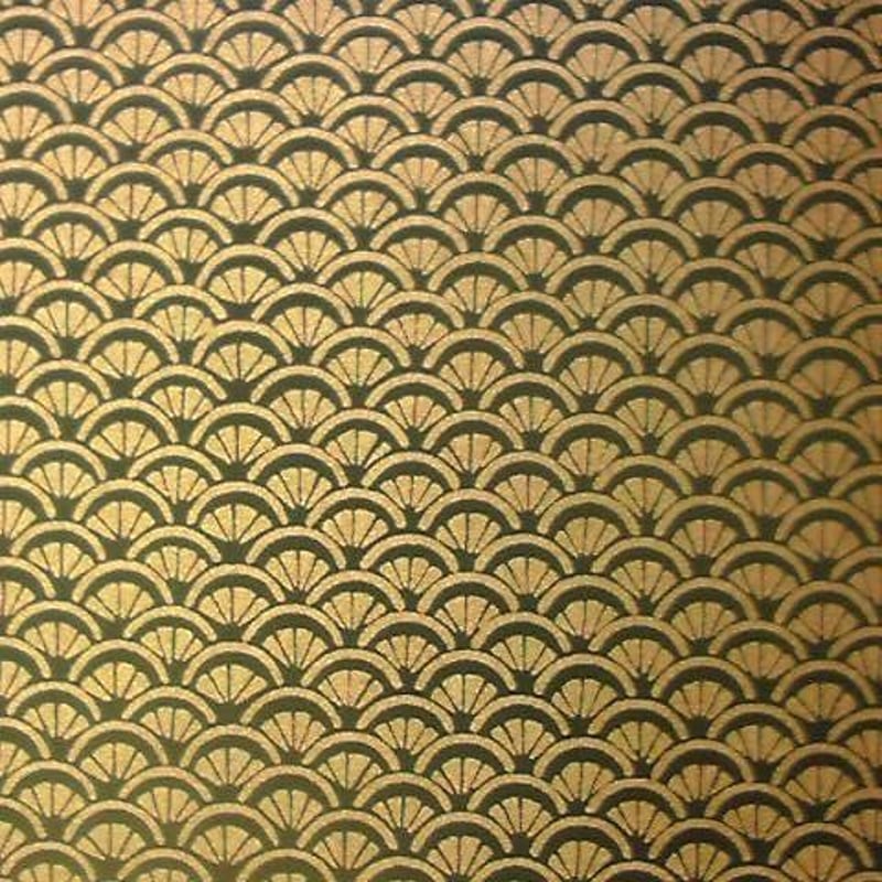 千代紙 鯉のぼり用 金黒 | 紙舗 味岡 ペーパーアイテム