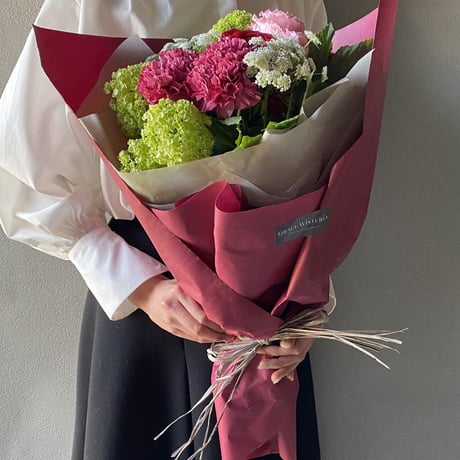 【配送】生花のブーケ Ⅼ