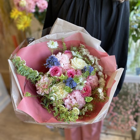 【配送】生花のブーケ Ⅼ