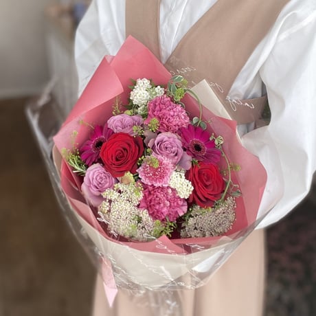 【配送】生花ブーケM