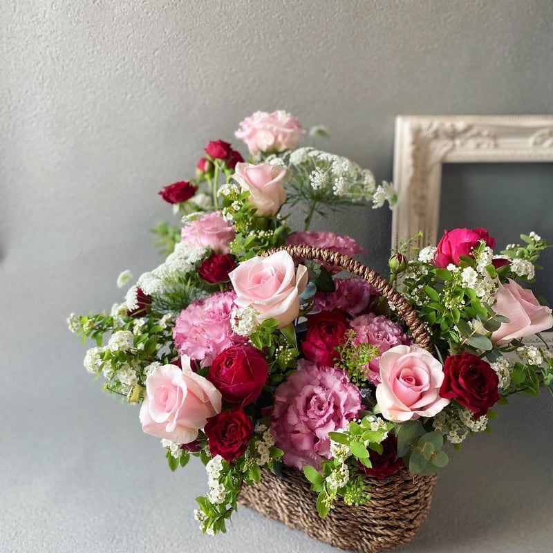 配送】生花のアレンジ Ⅼ | GRACE WISTERIA