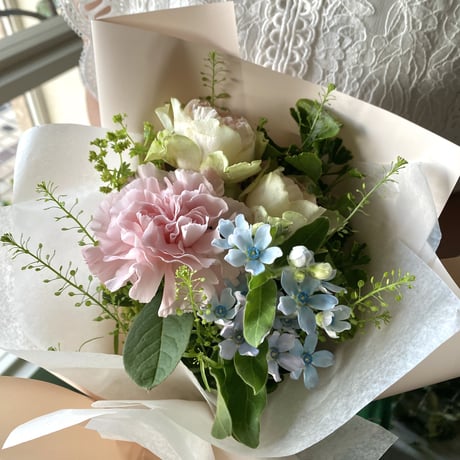 【配送】生花のブーケ S