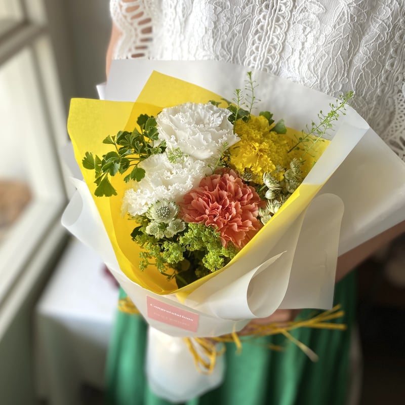 配送】生花のブーケ S | GRACE WISTERIA