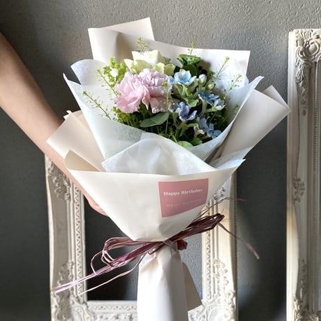 【配送】生花のブーケ S