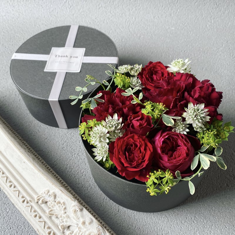 フラワーアレンジメント ギフト】フラワーボックス 数量限定プリザーブドフラワー