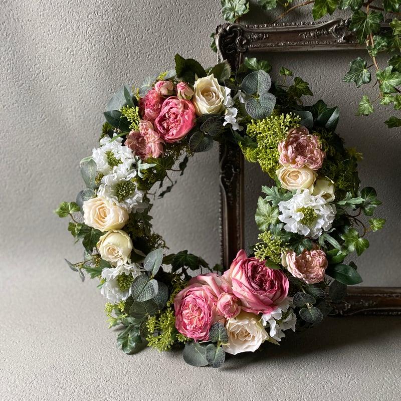 アーティフィシャル】 オーダーリース 35cm | GRACE WISTERIA