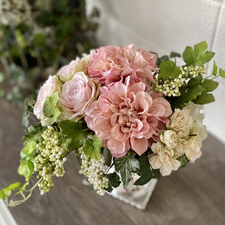 【手作り/一点限り】アーティスティック フラワーベース 手作り/一点限り】アーティスティック フラワーベース 手作り