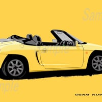 イラスト ビート A4サイズ 額入り