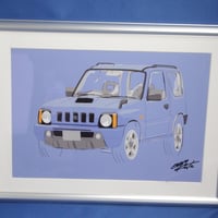 ジムニー ( JB23 ) A4サイズ 額入り
