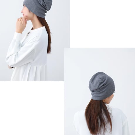 医療用帽子 おしゃれ オーガニックコットン 100% 綿 抗がん剤 帽子 レディース ケア帽子 ニット帽 ゆったり 深め 脱毛 おしゃれ かわいい 春夏 秋冬 オールシーズン ピュアコットンワッチ