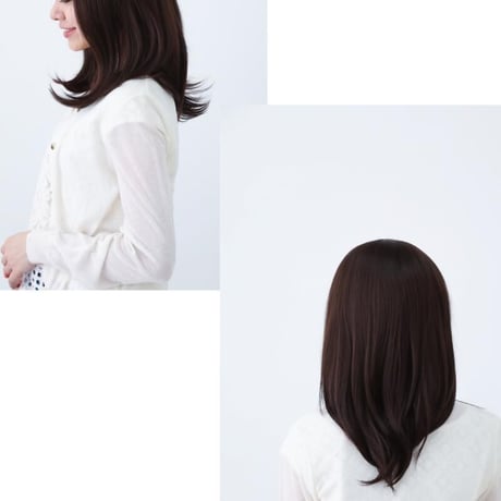 医療用ウィッグ ショート 毛付き帽子 女性用 ウィッグ ショート フルウィッグ 自然 ダークブラウン レディース 人工頭皮付き E39