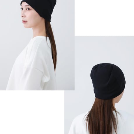 医療用帽子 レディース 日本製 リバーシブル 脱毛 薄毛 柔らか素材 おしゃれ 綿キャップ 女性用 室内帽子 春夏秋用 オーガニックコットンリバーシブルワッチ
