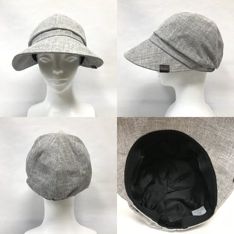 医療用帽子 おしゃれ帽子 つば付き 日よけ UV 外出用 抗がん剤 脱毛 かわいい 女性用 春夏秋 お出かけ 小顔効果 軽量 ジャッキー風キャスケット