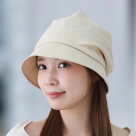 医療用帽子 抗がん剤帽子 かわいい ハット クロッシェ おしゃれ オーガニックコットン ふっくらクロッシェ