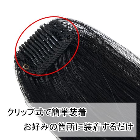 人毛100％ ポイントウィッグ ヘアピース 総手植え エクステ 自然 医療用 円形脱毛症 部分ウィッグ ポイントウィッグYP006