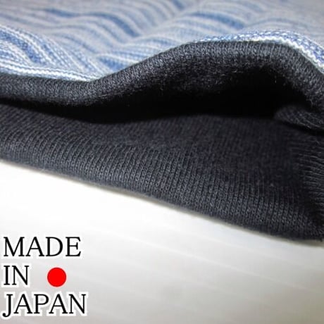 医療用帽子 おしゃれ オーガニックコットン メンズ  春夏秋用 医療用ぼうし 送料無料 大きめ 深く すっぽり オーガニックコットンワッチブルー杢