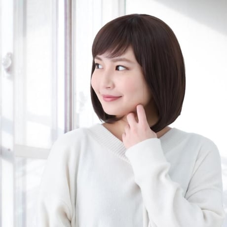 毛付き帽子 医療用ウィッグ 毛付きぼうし セミロング カール 自然 ウィッグO-F024