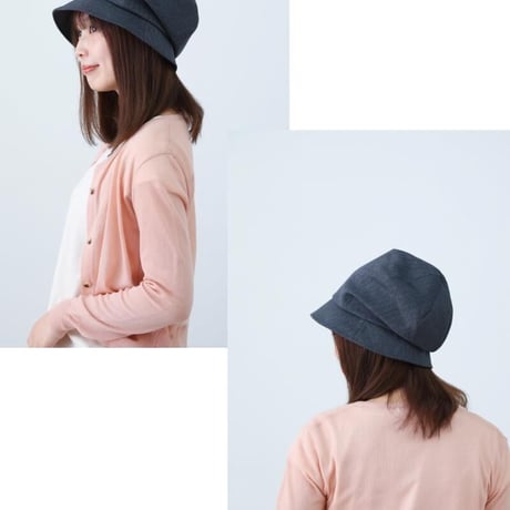 医療用帽子 抗がん剤帽子 かわいい ハット クロッシェ おしゃれ オーガニックコットン ふっくらクロッシェ