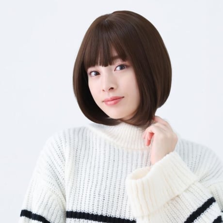 医療用ウィッグ ショート 毛付き帽子 女性用 ウィッグ ボブ フルウィッグ 自然 ダークブラウン レディース 人工頭皮付き TF560