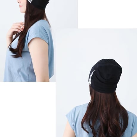 医療用帽子 オーガニックコットン 春 夏 秋 冬 かわいい おしゃれ レディース 脱毛 ケア帽子 綿 医療帽子 抗がん剤帽子 エコ黒コンビシャロット