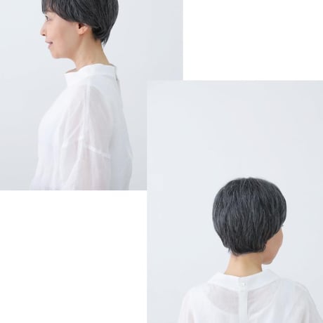 毛付き帽子 医療用ウィッグ 毛付きぼうし 白髪入り ショート 自然 ウィッグ OF4110