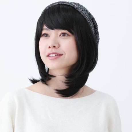 毛付き帽子 医療用ウィッグ 毛付きぼうし ボブ ナチュラル 自然 ウィッグ T01