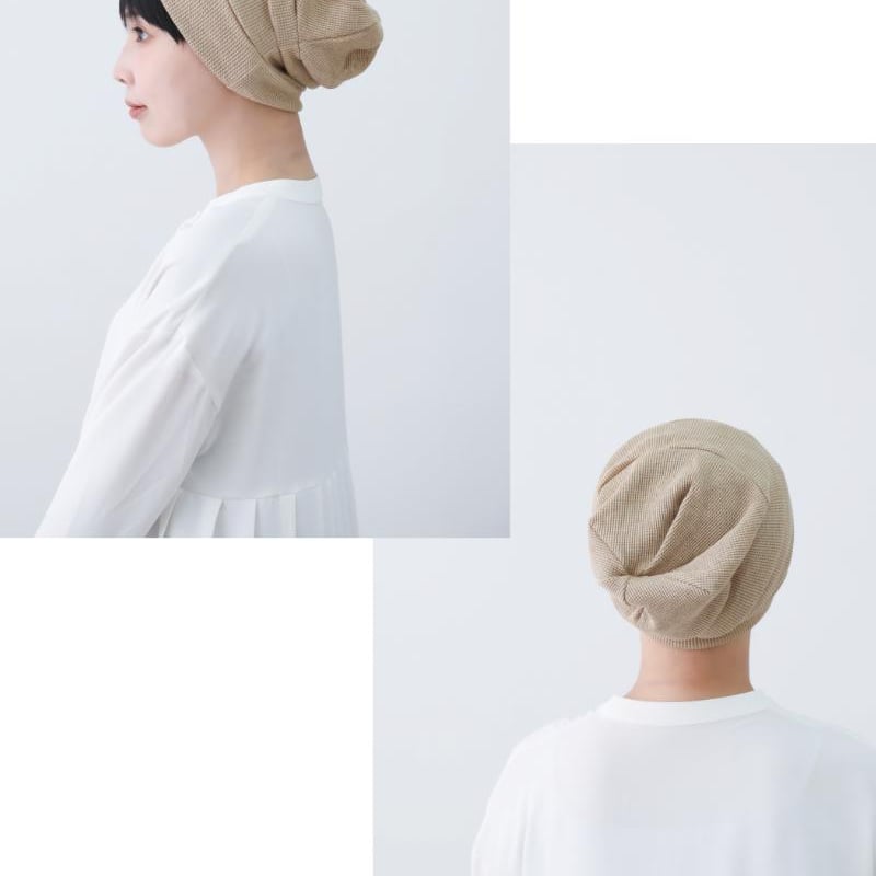 帽子ウィッグ ハーフウィッグ 医療用ウィッグ 人毛 前髪