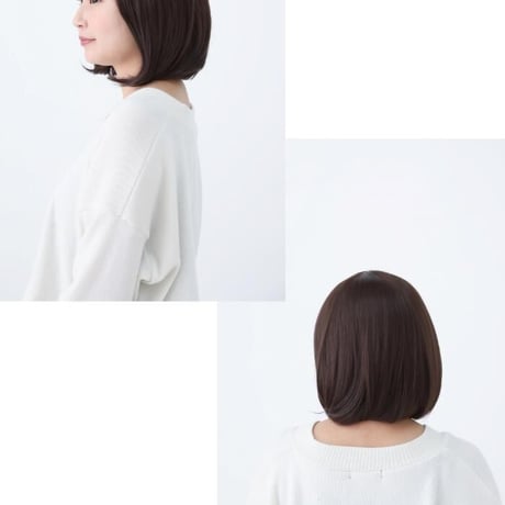 毛付き帽子 医療用ウィッグ 毛付きぼうし セミロング カール 自然 ウィッグO-F024
