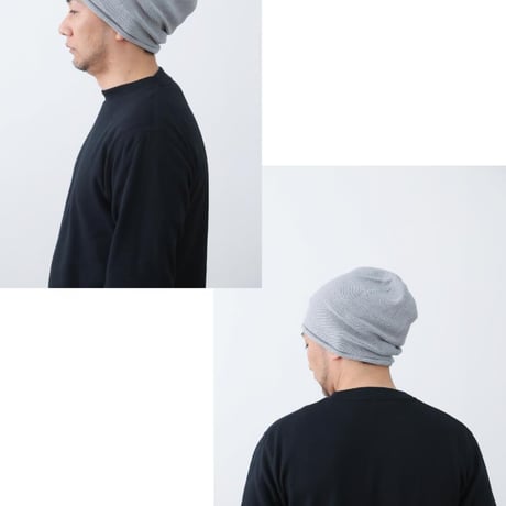 新シルクニット帽子 医療用帽子 シルク100％ ワッチ 深め 医療帽子 ケア帽子 大きめ フリーサイズ ケア帽子 男性 メンズ 背面縫い目で安定感 新シルクニット帽子