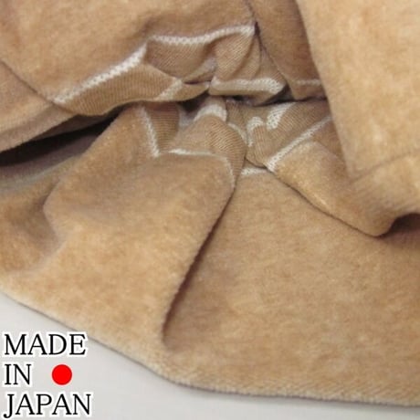 【送料無料 医療用帽子 オーガニックコットン レディース 抗がん剤帽子 抗がん剤 女性 脱毛 がん 治療用 ネックウォーマー 2WAY 】ベルベットスクリューワッチブラウン