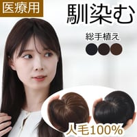 人毛 部分 ヘアピース 部分ウィッグ 人毛ヘアピース 人毛100％ 自然 部分かつら 部分ピース レディース 人気 ポイントウィッグ ウィッグ 円形脱毛症 医療ウィッグ YH20