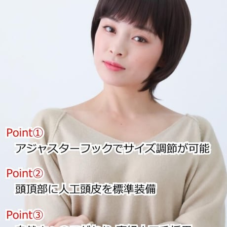 ウィッグ ショート レディース フルウイッグ 医療用 医療用ウィッグ E22