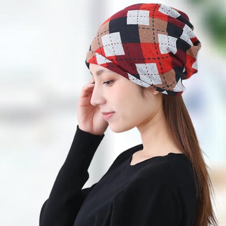 医療用帽子 3WAY ネックウォーマー 帽子 ターバン レディース ゆったり 大きめ 深め ケア帽子 脱毛 治療用 ケア帽子 薄手 軽量 首元 Soft Loop 3WAY