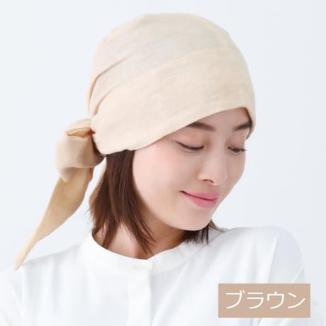 【バンダナ帽子 オーガニックコットン 医療用帽子 バンダナ レディース メンズ 脱毛用 副作用 がん 癌 抗がん剤 頭 ケア帽子 医療帽子 抗がん剤治療用】エアリーバンダナキャップ