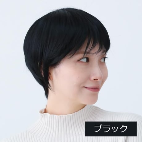 帽子の下に被るウィッグ フルウィッグ帽子 医療用ウィッグ 毛付き帽子/L2020