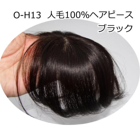 人毛 部分 ウィッグ 女性用 ヘアピース 部分ウィッグ 人毛ヘアピース 人毛100％ 自然 ダークブラウン 部分かつら 部分ピース  OH-13