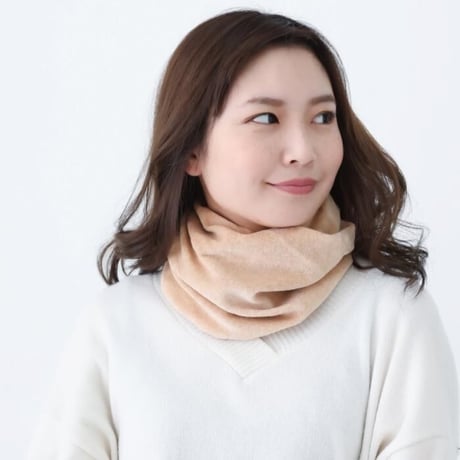 【送料無料 医療用帽子 オーガニックコットン レディース 抗がん剤帽子 抗がん剤 女性 脱毛 がん 治療用 ネックウォーマー 2WAY 】ベルベットスクリューワッチブラウン