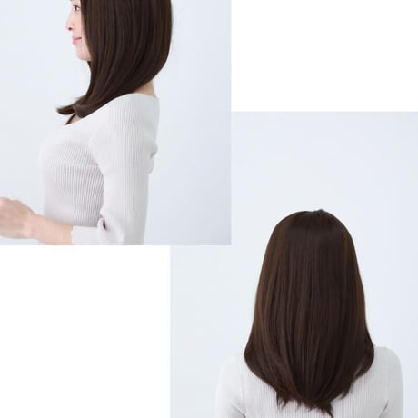 医療用ウィッグ ショート 毛付き帽子 女性用 ウィッグ フルウィッグ 自然 ダークブラウン レディース 人工頭皮付き TF590