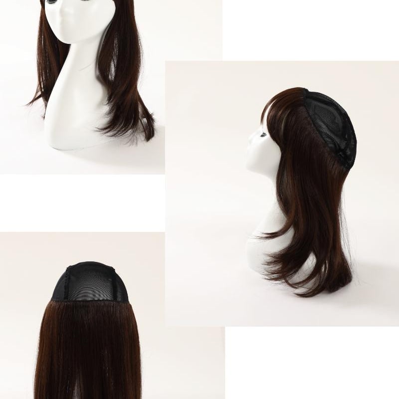 医療用にも使えるライトウィッグダークブラウン 医療用にも使えるライトウィッグダークブラウン