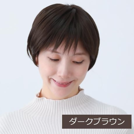 帽子の下に被るウィッグ フルウィッグ帽子 医療用ウィッグ 毛付き帽子/L2020