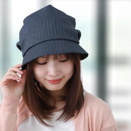 医療用帽子 抗がん剤帽子 かわいい ハット クロッシェ おしゃれ オーガニックコットン ふっくらクロッシェ