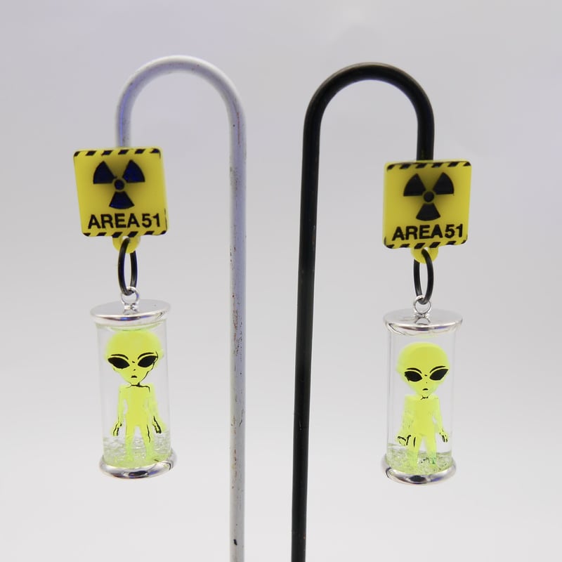 宇宙人 グレイ ホルマリン漬フィギュア キーホルダー 宇宙人 グレイ ホルマリン漬フィギュア キーホルダー