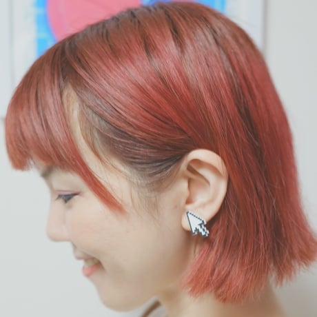 【両耳】カーソル　Cursor Earrings /Ear Clips